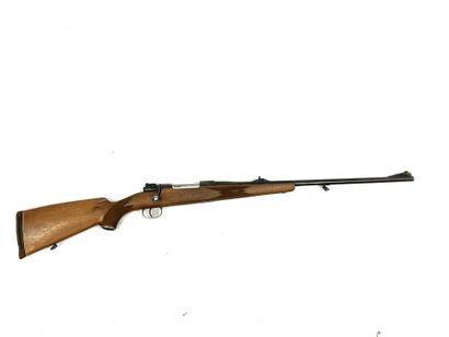 null Rifle with bolt type MAUSER K98 calibre 9,3 x 62. Length barrel 60cm, length...