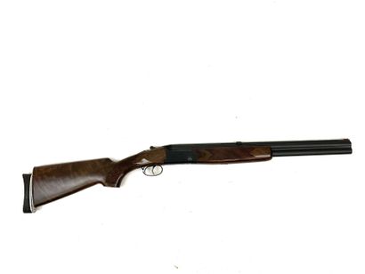 null Jean CARDON superposed rifle, caliber 12/76. Barrel length 55cm, stock length...