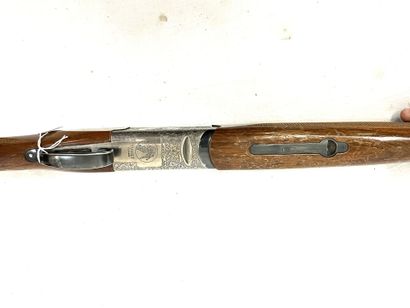 null Superimposed rifle BETTINSOLLI gauge 12/70. Length of barrels 71cm, length stick...