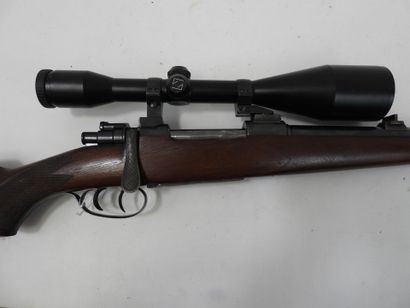 null German MAUSER rifle, caliber 6.5x68. Stecher, pistol grip, 5 round magazine

bullets,...