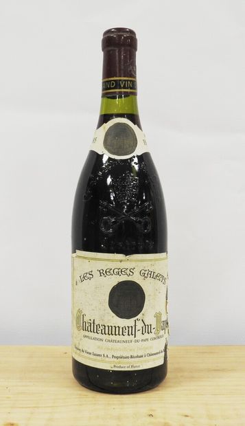 null 1 bottle

Les Reges Galets - Chateauneuf su Pape - Domaine du vieux Lazaret...