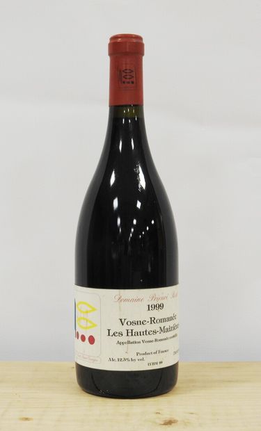 null 1 bouteille

Vosne Romanée - Les Hautes Maizières - Domaine Prieuré Roch - 1999

Marques...