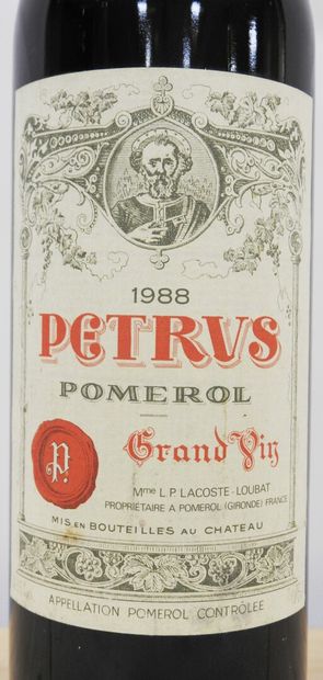 null 1 bottle

Petrus - Pomerol - 1988

Small wear to the label