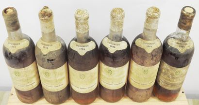 null 6 bottles

Château Simon - Haut Barsac

5 sweet wines - 1964

1 semi-dry - 1964....