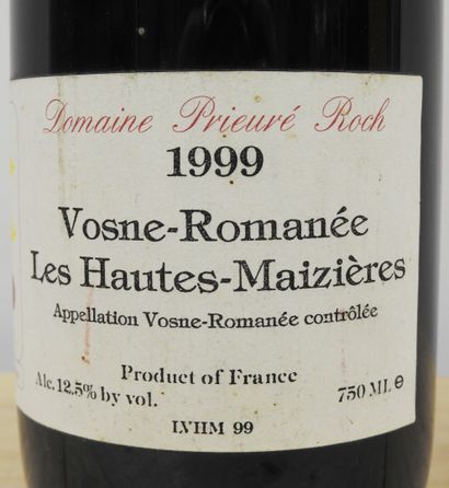 null 1 bouteille

Vosne Romanée - Les Hautes Maizières - Domaine Prieuré Roch - 1999

Marques...
