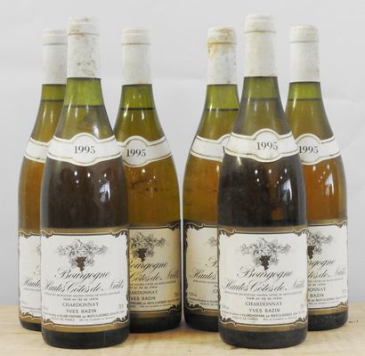 null 6 bouteilles

Bourgogne Hautes Côtes de Nuits - Chardonnay - Yves Bazin - 1995

Usures...
