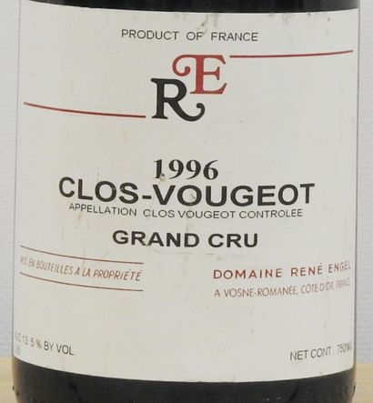 null 1 bottle 

Clos-Vougeot - Domaine René Engel - 1996

Wear to the label