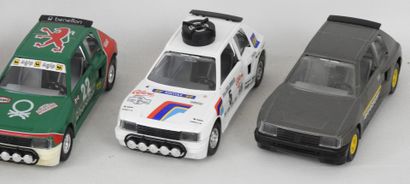 null BURAGO : 7 Peugeot 205. Echelle 1/25.