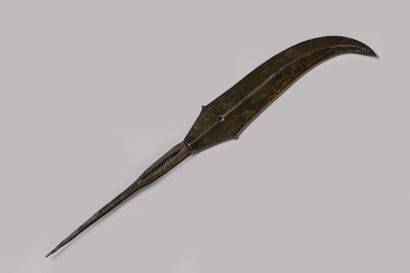 Iron short sickle sword, NGBANDI/YAKOMA DR...