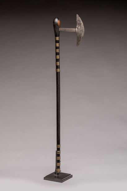 Ancient and beautiful ceremonial axe, ZULU,...