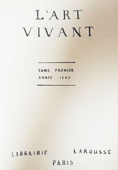 null ART ET DECORATION + L'ART VIVANT + L'ART DÉCORATIF.

Art et décoration: 1897...