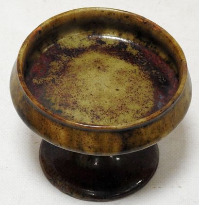 null Adrien DALPAYRAT (1844-1910)

Stoneware bowl on a yellow, green and oxblood...