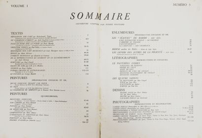 null VERVE. Revue Artistique et littéraire

N° 3

Couverture par Pierre Bonnard,...