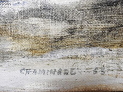 null Albert CHAMINADE (1923-2010)

Composition abstraite dans les teintes vertes...