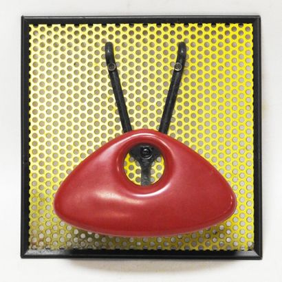 null Matthieu MATEGOT (1910-2001) in the taste of

Coat hook in blackened metal and...