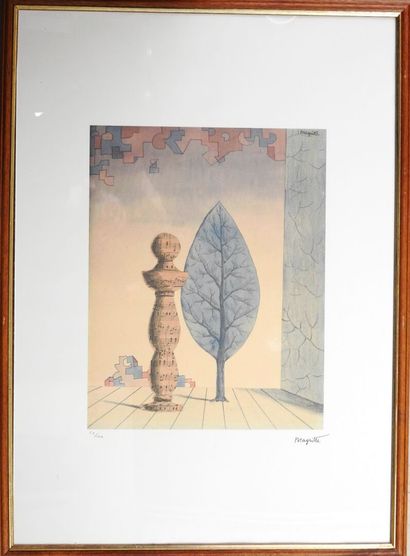 null René MAGRITTE (1898-1967) after

Composition of interpretation with tree and...