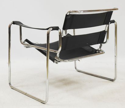 null Marcel BREUER (1902 -1981) in the taste of

Armchair close to the model "Wassily"...