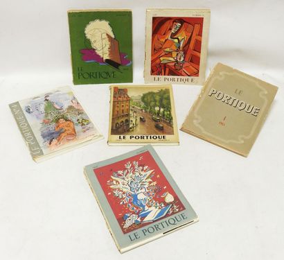 null Magazine "Le Portique

Lot including the first six issues, year 1945, published...