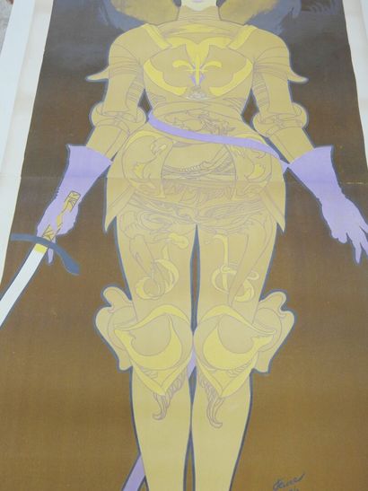 null Georges DE FEURE, after

Joan of Arc (1896)

Lithographic poster by Imp. Bourgerie...