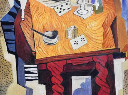 null Modern school

Cubist composition with an aniseed bottle.

Oil on isorel.

63...