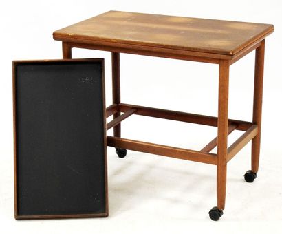 null Grete JALK (1920-2006) for Poul JEPPESEN

Tea cart with folding table top in...