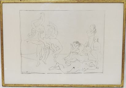 Pablo PICASSO (1881-1973) after

The muses

Print

Signed...
