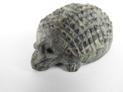 null EGYPTE : Rare statuette de tortue en pierre. XXVIe-XXXe Dynastie (663-332 av....