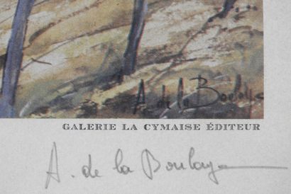 null 
Antoine de la BOULAYE (né en 1951) d'après - Galerie la Cymèse éditeur




8....