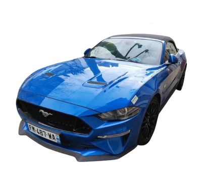 null 
Ford Mustang cabriolet du 31/12/2019 couleur bleu boite automatique,19 152...