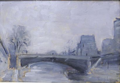 null Charles Paul Octavie SEAILLES (1855-1944)

The Pont Neuf - Paris

Oil on strong...