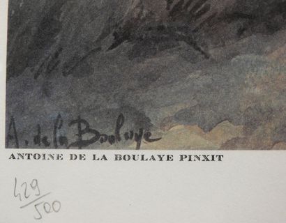 null 
Antoine de la BOULAYE (né en 1951) d'après - Galerie la Cymèse éditeur




2....