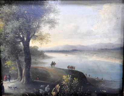 null Ecole du XIXeme siècle

Vue d'un lac 

Huile sur panneau

24.5 x 32.5 cm

U...