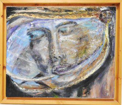 null Modern school of the XXth century

Face 

Oil on canvas

46 x 55 cm

Worn