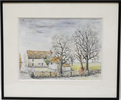 null Camille SORTANT - XXth century

Rustic house in Faye

Watercolor 

Signed lower...