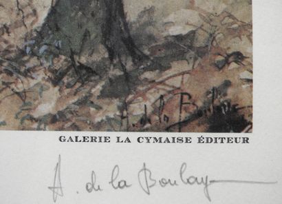 null 
Antoine de la BOULAYE (born in 1951) after - Galerie la Cymèse éditeur




7....