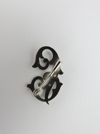 null Silver brooch "figure". 

Joint: LOT OF JEWELRY FANTAISIE: of which brooch way...