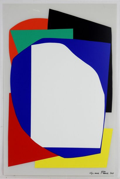Gina PANE (1939-1990)

Abstract composition.

Silkscreen...
