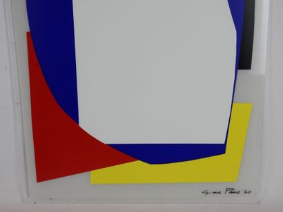 null Gina PANE (1939-1990)

Abstract composition.

Silkscreen in color on plexiglass...