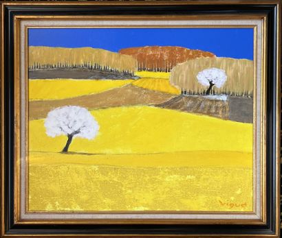 André VIGUD (born in 1939)

Blue and yellow....
