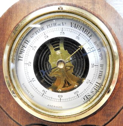 null Meeting of three barometers in carved natural wood.


H. from 35 to 44.5 cm


Wear...