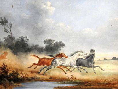 null Carle Vernet after


Horses in a Race


Oil on panel 


25 x 32.5 cm


Worn