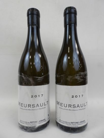 null 2 bouteilles Meursault Village Antoine Jobard. 2017