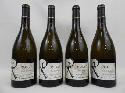 null 4 bouteilles Rully AOC Clos de Belleroie Royet 2019. Frais judiciaires : 14...