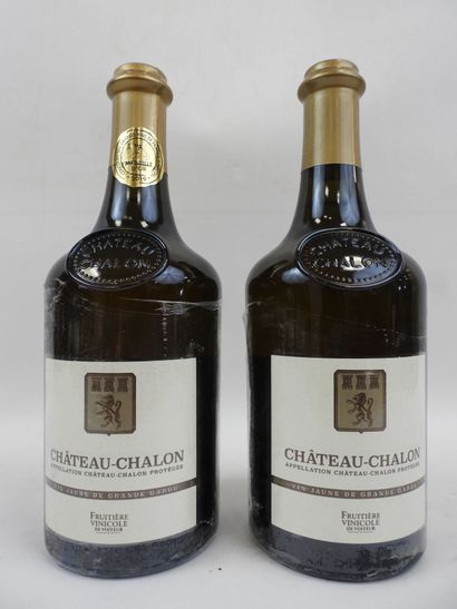 null 2 bouteilles Château Chalon vin de grande garde Fruitière Voiteur. 2012