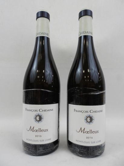 null 2 bouteilles Montlouis moelleux Chidaine. 2016