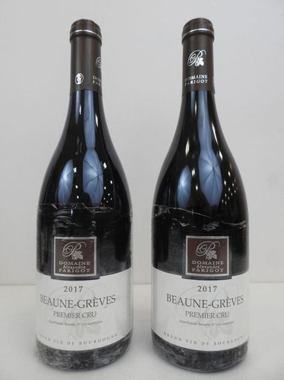 2 bouteilles Beaune Rouge Grèves Parigot....