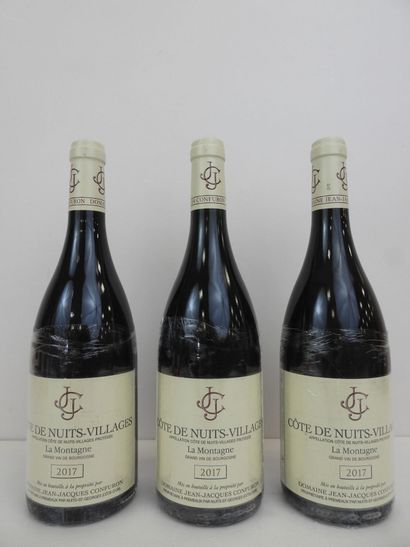 3 bouteilles Côte de Nuits Rouge La Montagne...