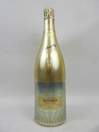 null 1 bouteille CHAMPAGNE Brut "Collection", Taittinger 1978 (Vasarely; coffret...