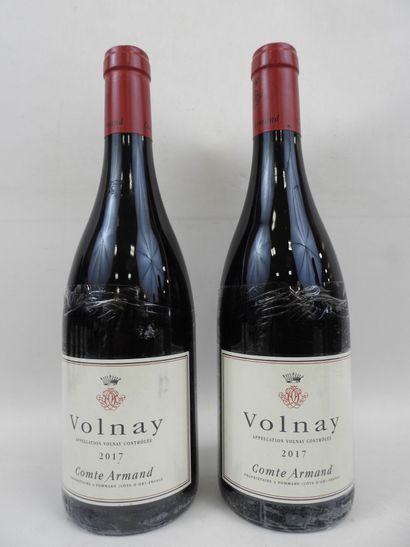 2 bouteilles Volnay Village Comte Armand....