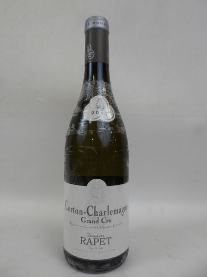 null 1 bouteille Corton Charlemagne Rapet Père et Fils. 2017